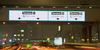 Reflective traffic signs
