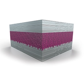 Mechanical interlocking occurs as the adhesive flows into the pores on the substrate’s surface. Graphic demonstrating the effects of adhesive flows in mechanical interlocking.