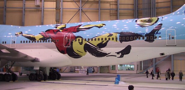 Airplane Wrapping & Graphics
