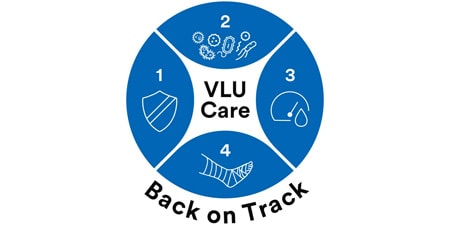 4-Step venous leg ulcer solution
