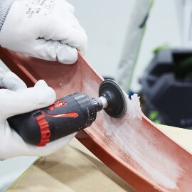 Smoothing rogh edges of the tab