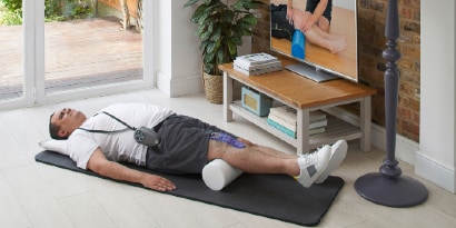 Patient recovering at home
