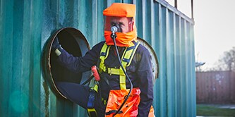 Confined space
