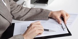 Reading a document
