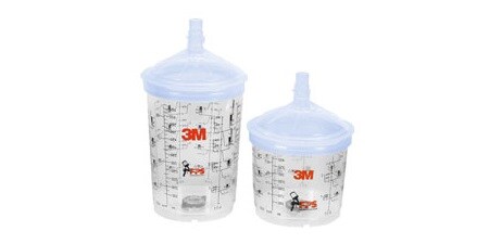 two type V cups on a white background
