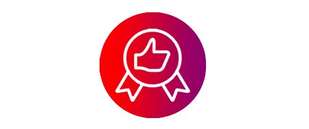 Thumbs up badge icon
