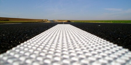 White road marking tape
