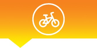Bike sign icon
